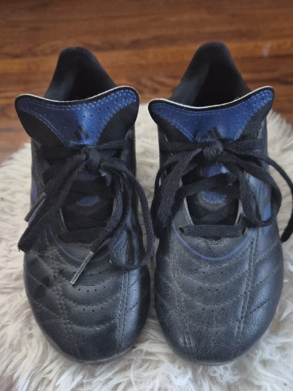adidas Kids Black Lace-Up Boots